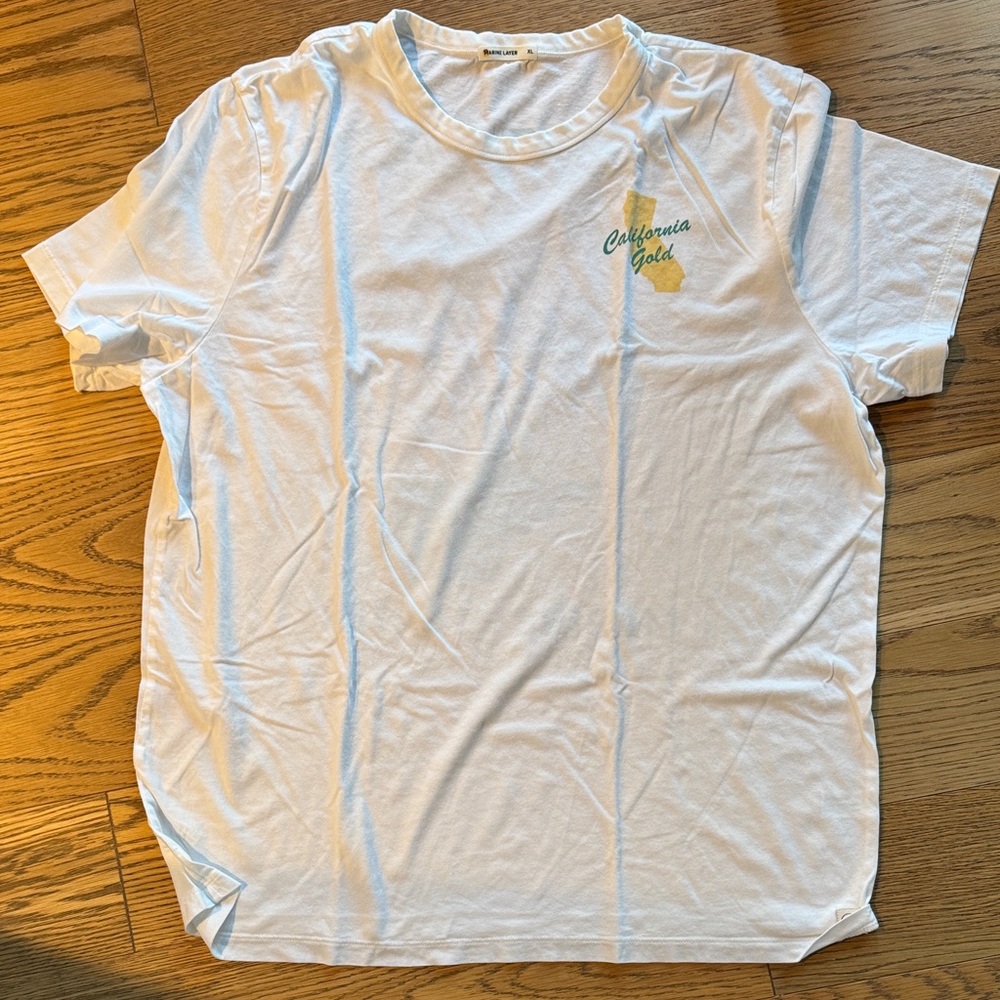 Marine Layer White T-Shirt